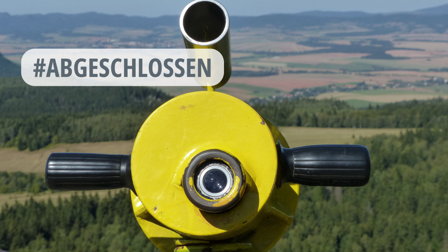 Foto: Nicola Moczek Gelbes Fernhrohr