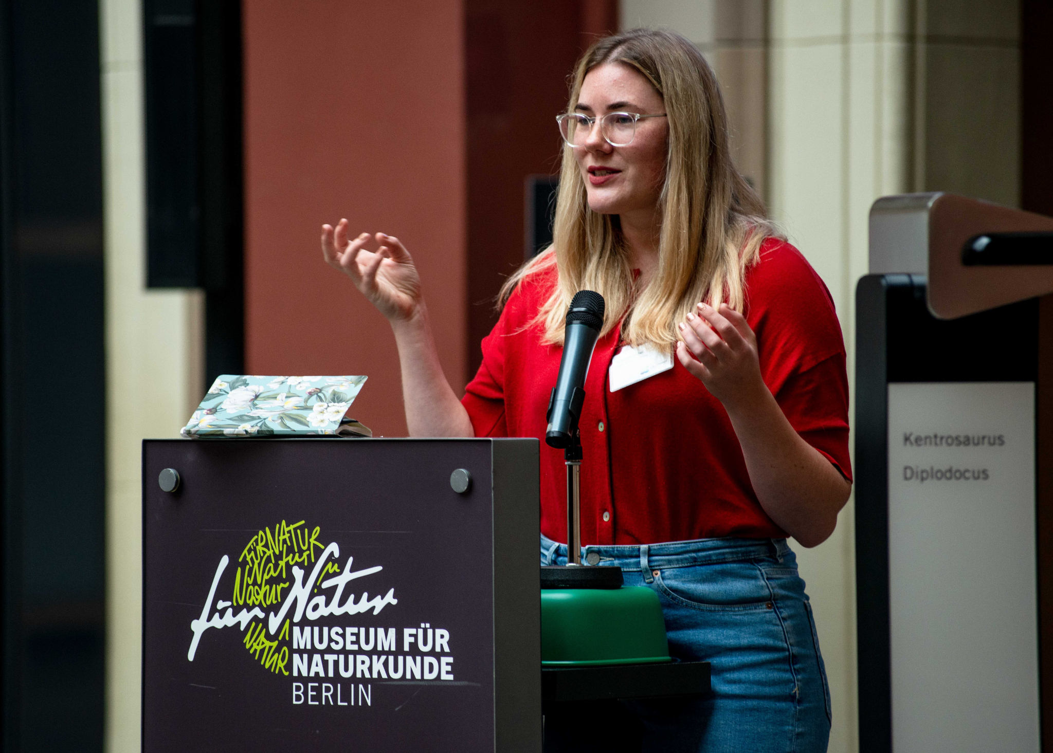 Anna Henschel bei ihrer Keynote