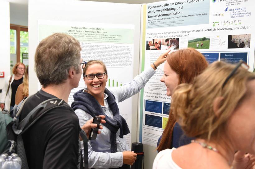 Zum Forum Citizen Science traf sich die Bürgerforschungs-Community vom 6. - 7. September in Frankfurt am Main in der Senckenberg-Anlage. Foto: Senckenberg