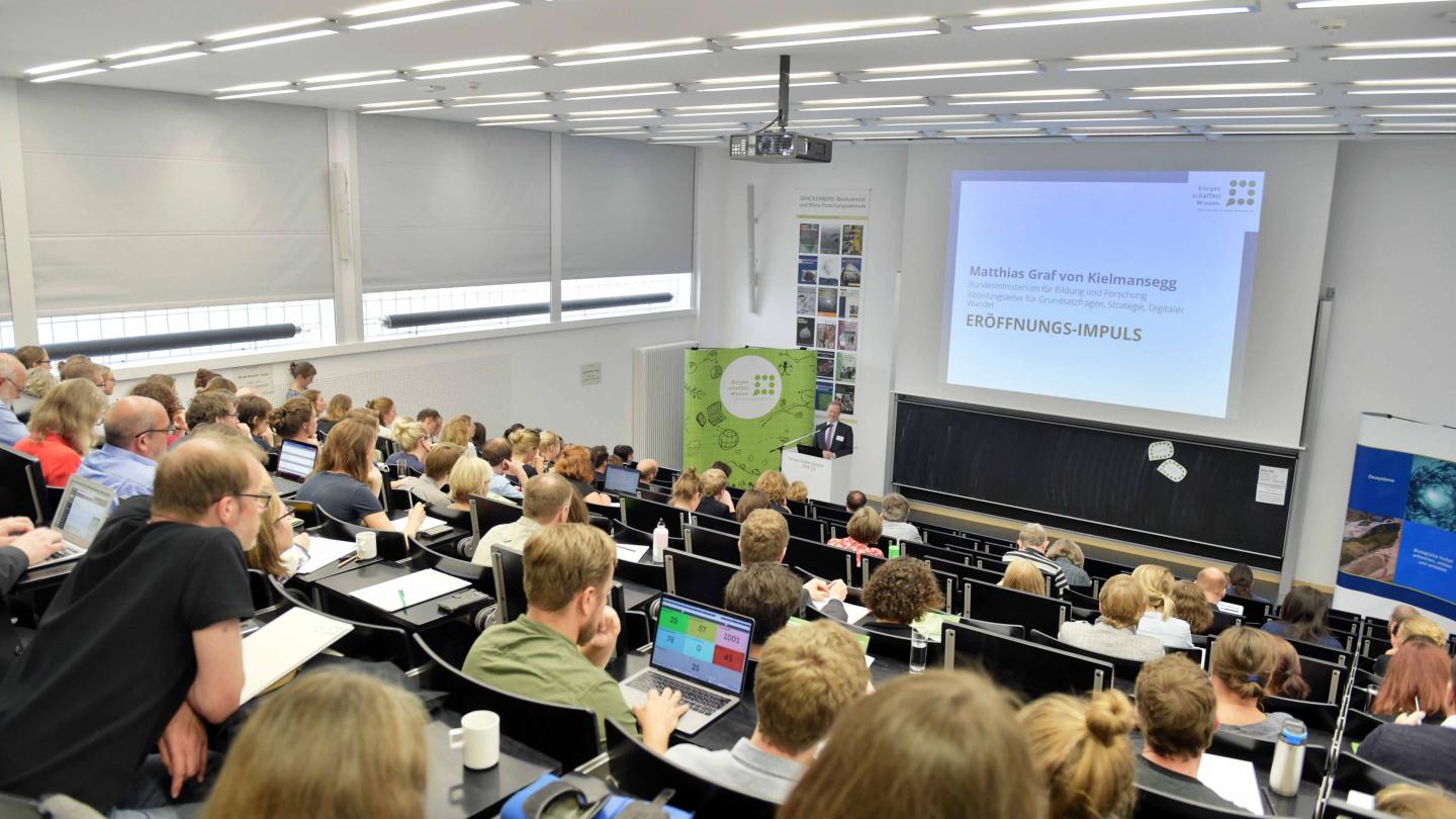 ©Senckenberg Hörsaal Forum Citizen Science 2018