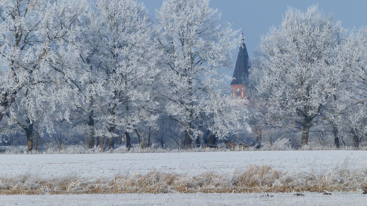 Landschaft im Schnee (c) Nicola Moczek
