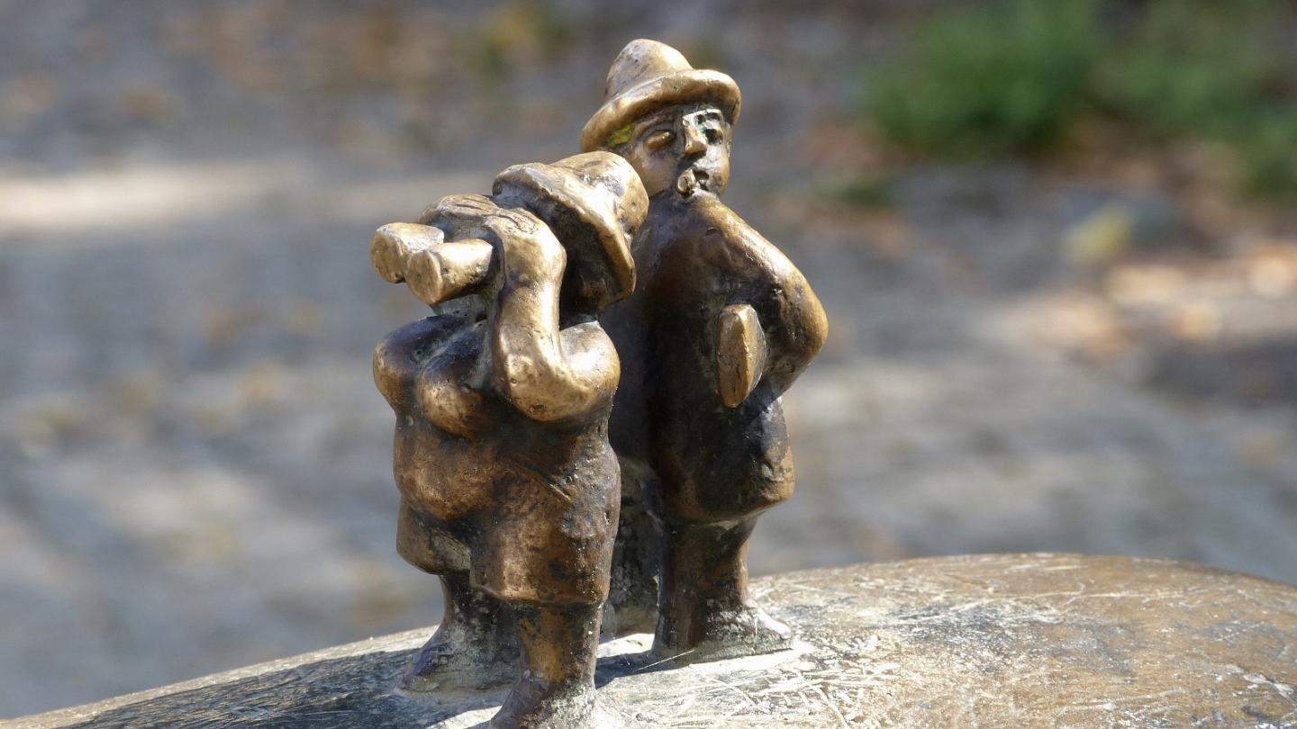 Nilpferdbrunnen in Berlin-Friedrichshain; Foto: Nicola Moczek
